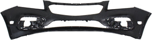 2015-2015 CHEVY CRUZE; Front Bumper Cover; 1.4L/1.8L ECO/LT/LTZ w/o RS Pkg Painted to Match