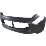 2009-2011 INFINITI FX35/FX50; Front Bumper Cover; w/Navigation System; Upper cover; w/PREMIUM Pkg - Painted to Match - Manufacturer Part # FBM221CG0H / Partslink Number: IN1000243