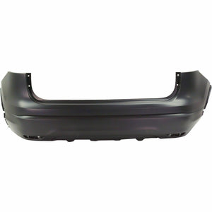 2017-2018 NISSAN ROGUE; Rear Bumper Cover; Lower Painted to Match