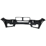 2014-2018 BMW X5 ; Front Bumper Cover ; F15; w/o M Sport; w/2 Sensor Hole;  -- Manufacturer Part #: 51117378596  /  Partslink #: BM1000392