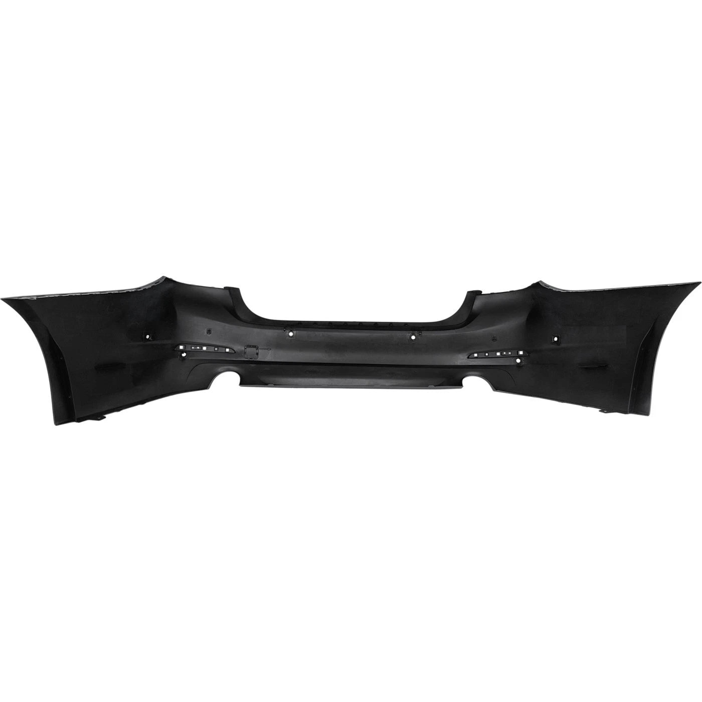 2017-2020 BMW 5-Series ; Rear Bumper Cover ; G30; Sedan; 530e/350i; w/o M Pkg; w/Luxury; w/PDC; w/Mldg; w/6 Sensor;  -- Manufacturer Part #: 51127475601  /  Partslink #: BM1100377