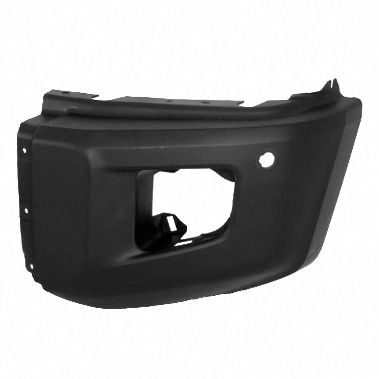 2014-2021 TOYOTA TUNDRA; LT Front bumper end; PLATINUM w/Sensor Hole Painted to Match