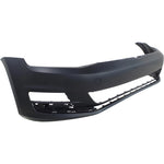 2015-2017 VOLKSWAGEN GOLF SPORTWAGEN; Front Bumper Cover; w/o HL Washer; w/o Park Asst - Painted to Match - Manufacturer Part # 5GM807217GRU / Partslink Number: VW1000208