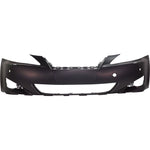 2006-2008 LEXUS IS250; Front Bumper Cover; w/sensor w/HL Washer Painted to Match