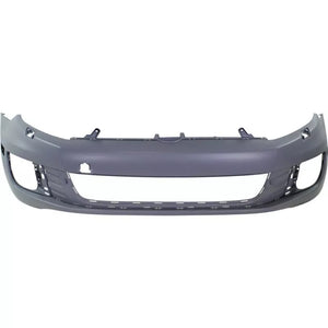 2010-2014 VOLKSWAGEN GTI; Front Bumper Cover;  w/HL Washer;  w/o Park Asst; VW1000185