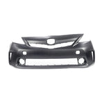 2012-2014 TOYOTA PRIUS V; Front Bumper Cover; LED H/Lamps; w/Pre-Collision System - Painted to Match - Manufacturer Part # 5211947926 / Partslink Number: TO1000389