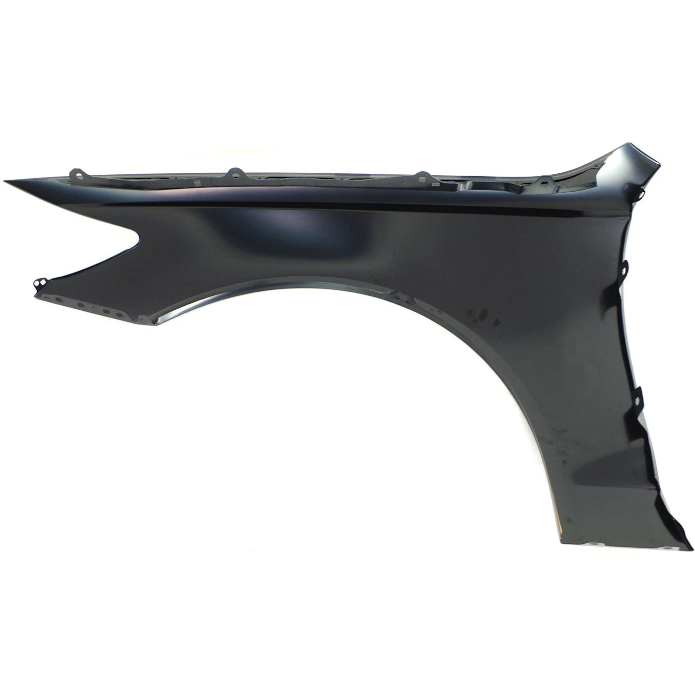 2012-2018 AUDI A6 ; Right Fender (Passenger Side) ; Alum; w/SL Hole -- Manufacturer Part #: 4G0821102  /  Partslink #: AU1241125