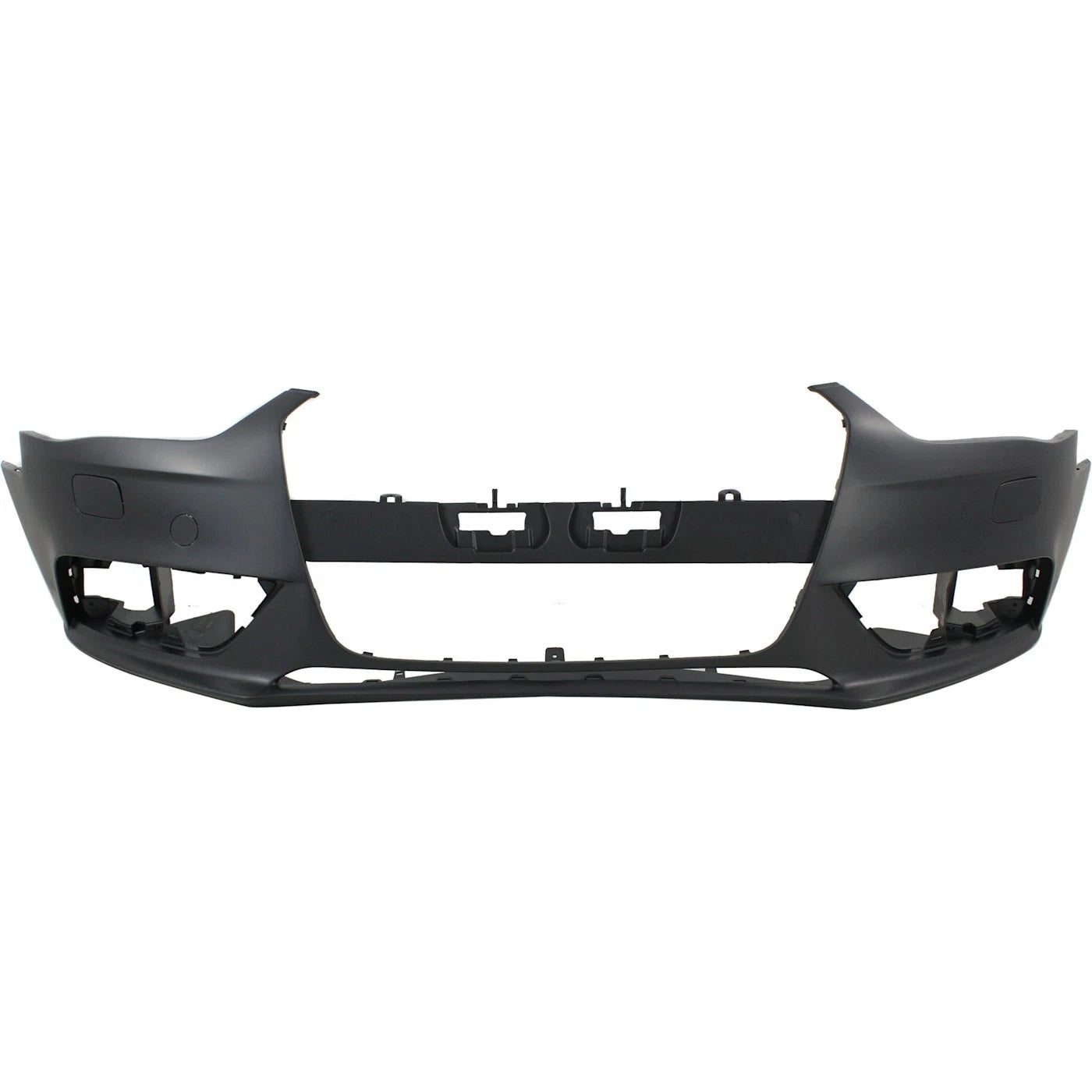 2013-2016 AUDI A4 ; Front Bumper Cover ; w/o S-Line Pkg; w/HL Washer; w/o Warning system;  -- Manufacturer Part #: 8K0807065CGRU  /  Partslink #: AU1000189