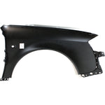 1998-2001 AUDI S6; Left Fender (Driver Side); w/side repeater lamp hole; w/V6 ENG - Painted to Match - Manufacturer Part # 4B0821105A / Partslink Number: AU1240112