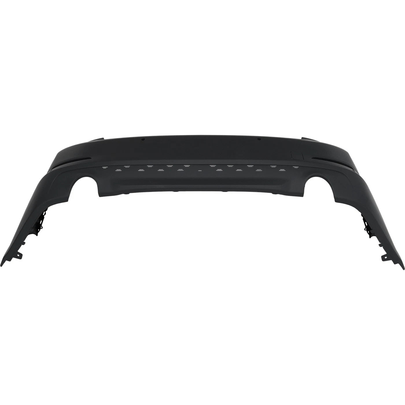 2017-2020 BMW 5-Series ; Rear Bumper Cover ; G30; Sedan; 530e/350i; w/o M Pkg; w/Luxury; w/PDC; w/Mldg; w/6 Sensor;  -- Manufacturer Part #: 51127475601  /  Partslink #: BM1100377