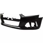 2018-2019 AUDI S5; Front Bumper Cover;  w/o S-Line Pkg;  w/o HL Washer;  w/o Parallel Park;  w/o Park Aid;  CABRIO; AU1000279