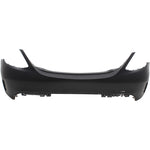 2015-2021 MERCEDES-BENZ C-CLASS ; Rear Bumper Cover ; W205; Sedan; w/AMG Style; w/o Sensor;  -- Manufacturer Part #: 20588559389999  /  Partslink #: MB1100367