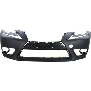 2014-2015 LEXUS IS250; Front Bumper Cover; SDN w/o HL Washer w/Park Distance Sensor Painted to Match