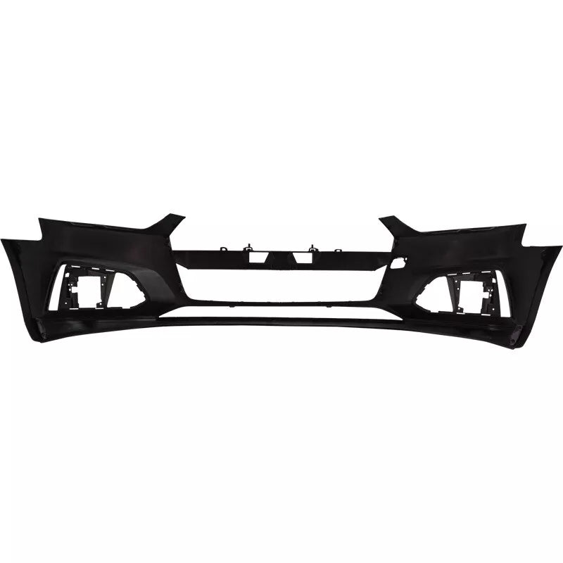 2018-2019 AUDI A5; Front Bumper Cover;  w/o S-Line Pkg;  w/o HL Washer;  w/o Parallel Park;  w/o Park Aid;  COUPE; AU1000279
