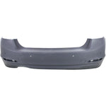 2012-2015 BMW 3-SERIES SEDAN/HATCHBACK/WAGON; Rear Bumper Cover; 328i; F30; Sedan; STANDARD; w/o M Sport Line; w/Park Distance Control - Painted to Match - Manufacturer Part # 51127312728 / Partslink Number: BM1100257