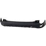 2017-2019 FORD ESCAPE, Rear Bumper Cover; w/4 Sensor; MAT/Dk- Painted to Match - Manufacturer Part # GJ5Z17K835BA / Partslink - FO1100718
