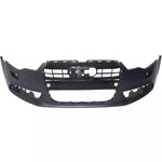 2012-2015 AUDI A6; Front Bumper Cover;  w/o S-Line Pkg;  w/o Park Aid; AU1000207