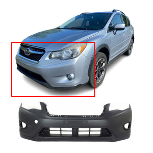 2013-2015 SUBARU XV; Front Bumper Cover; Partial Painted to Match