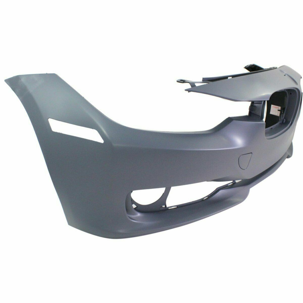 2012-2015 BMW 3-Series; Front Bumper Cover; F30 w/o H/Lamp Washer w/o PDC w/o Park Assist w/o Camera Painted to Match