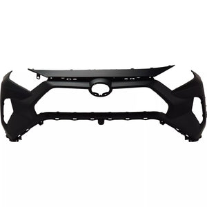 2019-2023 TOYOTA RAV4; Front Bumper Cover;  LE/LIMITED/XLE/XLE PREMIUM;  Japan/US Built;  w/o Park Sensor; TO1000449