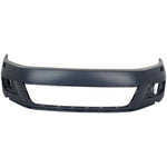 2012-2016 VOLKSWAGEN TIGUAN; Front Bumper Cover; S/SE/SEL; Type 2; w/HL Washer; w/o Park Aid - Painted to Match - Manufacturer Part # 5N0807217EPGRU / Partslink Number: VW1000213