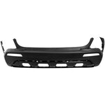 2021-2023 KIA SORENTO, Rear Bumper Cover; LX; Rugged Design; w/o Sensor; MAT/DK- TXT Painted to Match - Manufacturer Part # 86612R5000 / Partslink - KI1100238
