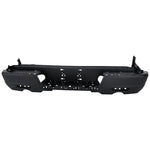 2021-2025 HONDA RIDGELINE, Rear Bumper Cover; w/o Sensor; MAT/Dk- Partial TXT Painted to Match - Manufacturer Part # 71501T6ZA50 / Partslink - HO1100326