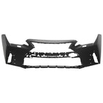 2021-2025 LEXUS IS300; Front Bumper Cover; w/F Sport; w/o Park Sensor; w/HL Washer - Painted to Match - Manufacturer Part # 521195E986 / Partslink Number: LX1000392