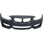 2014-2021 BMW M2; Front Bumper Cover; F22/F23; M Sport; w/o HL Washer; w/o Park Sensor - Painted to Match - Manufacturer Part # 51118058100 / Partslink Number: BM1000329