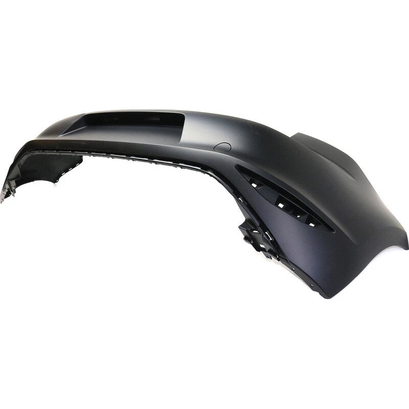 2015-2017 Volkswagen GOLF ; Rear Bumper Cover ; w/o Park Assist;  -- Manufacturer Part #: 5GM807417GRU  /  Partslink #: VW1100202