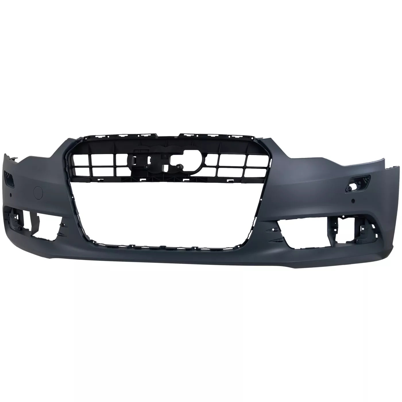 2012-2015 AUDI A6; Front Bumper Cover;  w/o S-Line Pkg;  w/Park Aid;  w/o Park Assist; AU1000208