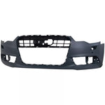 2012-2015 AUDI A6; Front Bumper Cover;  w/o S-Line Pkg;  w/Park Aid;  w/o Park Assist; AU1000208