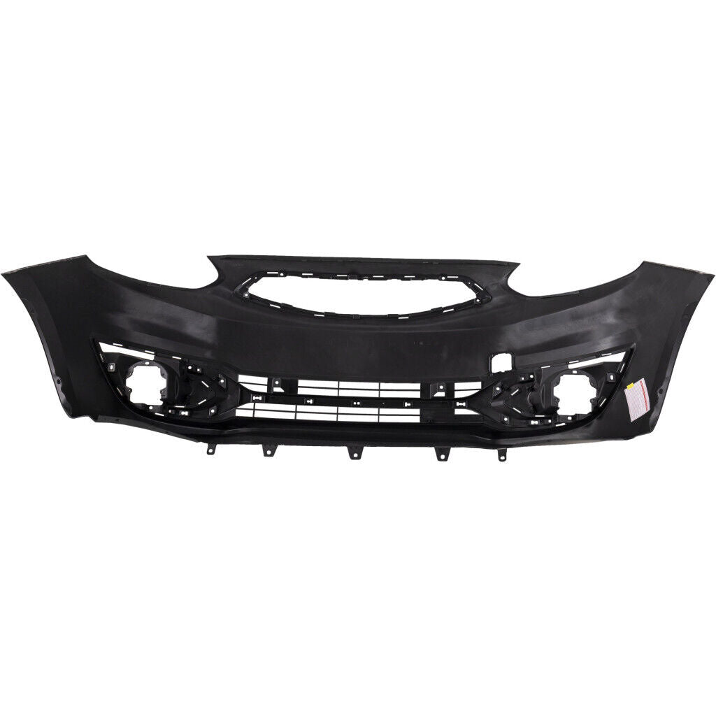 Perfect Fit Primed Front Bumper Cover – For 2017-2020 Mitsubishi Mirage / Mirage G4 (With Grille)