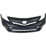 2012-2014 TOYOTA PRIUS ; Front Bumper Cover ; V; LED H/Lamps; w/o Pre-Collision System;  -- Manufacturer Part #: 5211947924  /  Partslink #: TO1000390