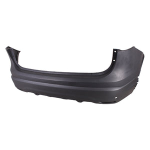 2020-2021 NISSAN QASHQAI,ROGUE; Rear Bumper Cover; w/4 Park Sensor Partial Painted to Match