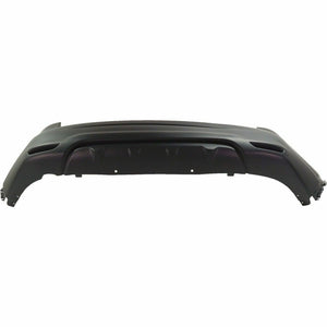 2017-2018 NISSAN QASHQAI; Rear Bumper Cover; Lower Painted to Match