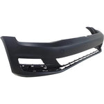 2015-2017 VOLKSWAGEN GOLF; Front Bumper Cover; w/o HL Washer; w/o Park Asst - Painted to Match - Manufacturer Part # 5GM807217GRU / Partslink Number: VW1000208