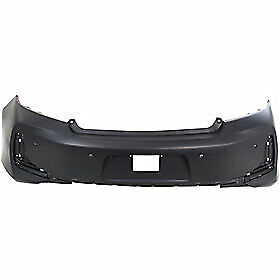 2016-2017 HONDA ACCORD; Rear Bumper Cover; w/Sensor Hole Painted to Match