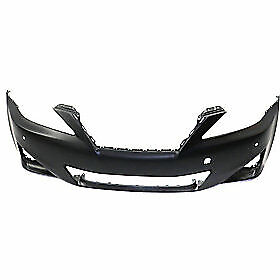 2011-2013 LEXUS IS350; Front Bumper Cover; w/o HL Washer w/Sensor Hole Painted to Match