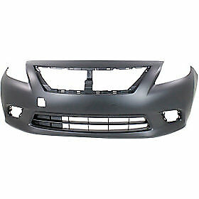 2013-2014 NISSAN VERSA; Front Bumper Cover; AT-CVT Painted to Match