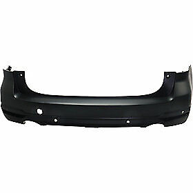 2017-2018 SUBARU FORESTER; Rear Bumper Cover; w/Sensor Lower Painted to Match