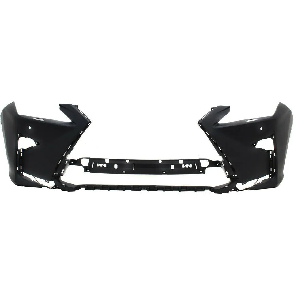 2016-2019 LEXUS RX450h; Front Bumper Cover;  w & w/o F Sport;  w/HL Washer;  w/Park Sensor;  Canada Built; LX1000316