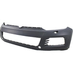 2011-2014 VOLKSWAGEN TOUAREG HYBRID, Front Bumper Cover; w/HL Washer; w/Spoiler Hole;  Painted to Match - Manufacturer Part # 7P6807221CGRU / Partslink - VW1000194