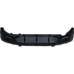 2021-2024 KIA K5, Rear Bumper Cover Lower; EX/LXS; PTD/BLK w/Silver  Mldg Painted to Match - Manufacturer Part # 86650L3100 / Partslink - KI1115131