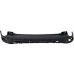 2017-2019 FORD ESCAPE, Rear Bumper Cover; w/4 Sensor; MAT/Dk- Painted to Match - Manufacturer Part # GJ5Z17K835BA / Partslink - FO1100718
