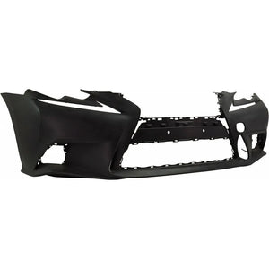 2014-2016 LEXUS IS350; Front Bumper Cover;  w/F Sport;  w/o HL Washer; LX1000261