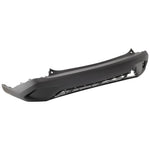 2022-2024 TOYOTA COROLLA CROSS, Rear Bumper Cover; L/LE; w/o Sensor; MAT/DK- TXT Painted to Match - Manufacturer Part # 521590A200 / Partslink - TO1100363