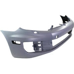 2010-2014 VOLKSWAGEN GTI; Front Bumper Cover;  w/HL Washer;  w/o Park Asst; VW1000185