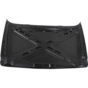 2007-2017 JEEP WRANGLER Hood Painted to Match; w/o Power Bulge; w/1 Nozzle