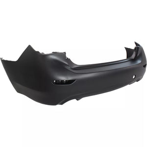 2014-2015 INFINITI Q50; Rear Bumper Cover;  w/o Sensor;  HYBRID; IN1100152